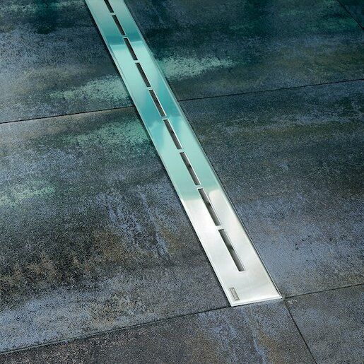 Sprchový žlab Ravak Runway 75 cm nerez lesk lines X01625 - Siko - koupelny - kuchyně
