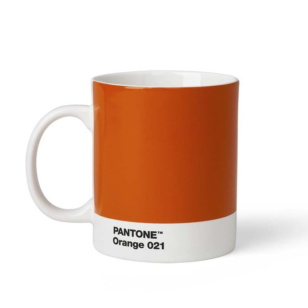 Oranžový keramický hrnek 375 ml Orange 021 – Pantone - Bonami.cz