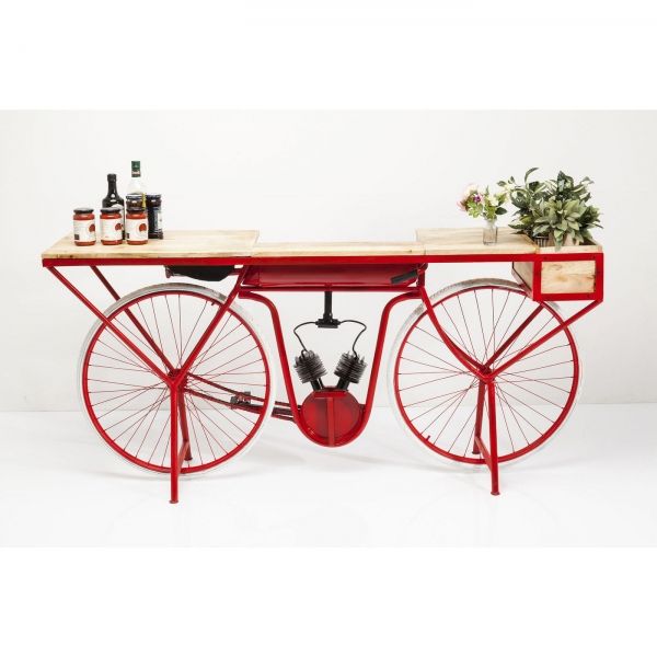 Konzolový stolek Bike Red - KARE