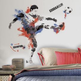 RoomMates Samolepky na zeď. Dekorace Fotbalový šampionát.