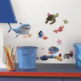 Samolepky Hledá se Nemo. Dekorační obrázky pro děti.