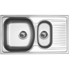 Sinks nerezový dřez TWIN 780.1 V matný