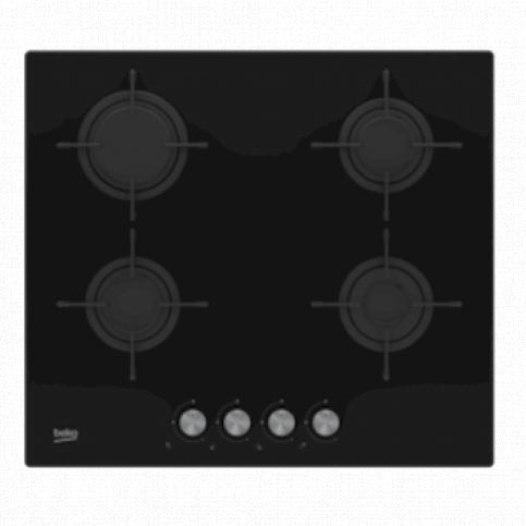 Plynová deska - černá HILG64220S - Siko - koupelny - kuchyně