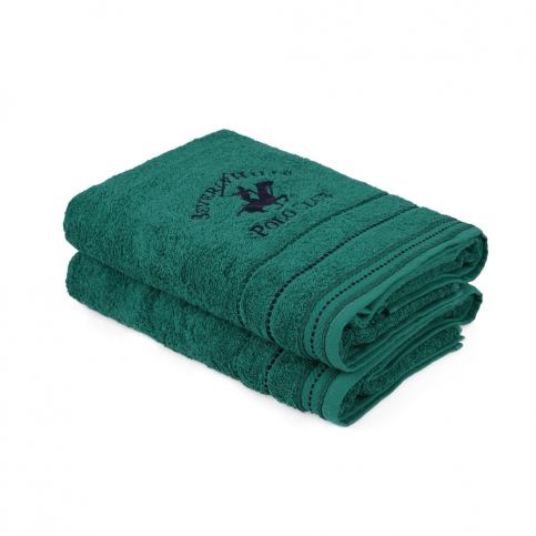 Sada 2 zelených ručníků, 140 x 70 cm - Bonami.cz