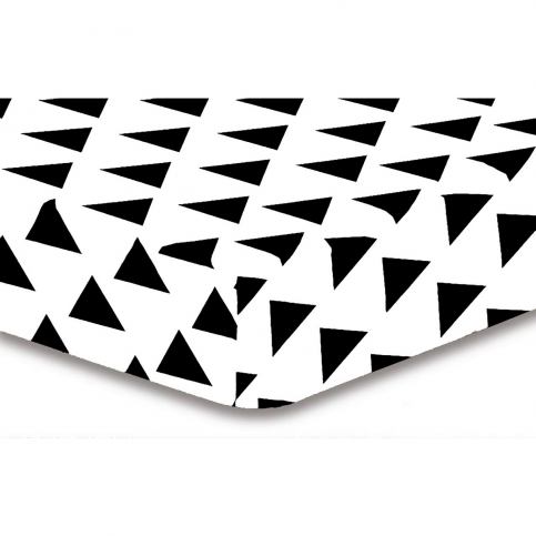 DecoKing Prostěradlo Triangles S1, 160 x 200 cm - 4home.cz
