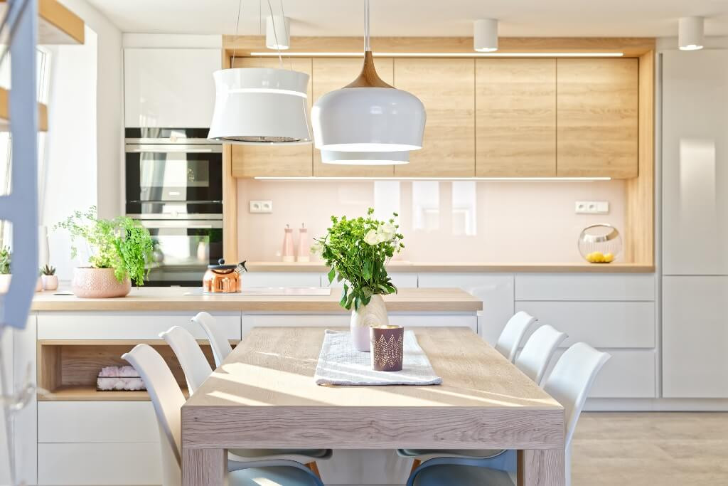 Krásný a moderní interiér kuchyně - Kuchyňské studio Gabon