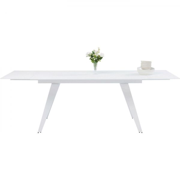 Rozkládací stůl Amsterdam White 160(240)×90 cm - KARE