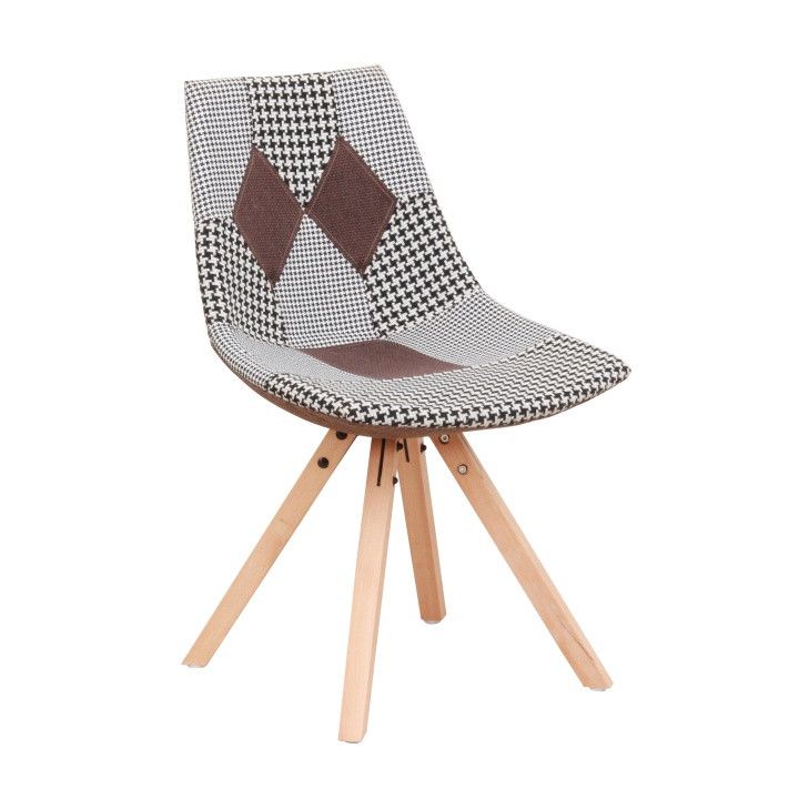 Tempo Kondela Designová židle PEPITO NEW TYP 10 - látka patchwork - ATAN Nábytek