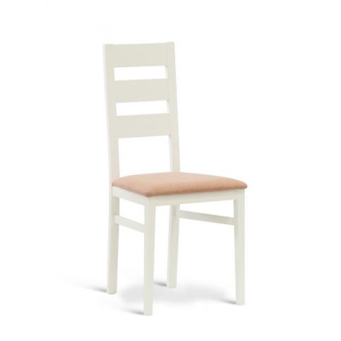 Židle Dunga bílá (čalouněná) - Rafni