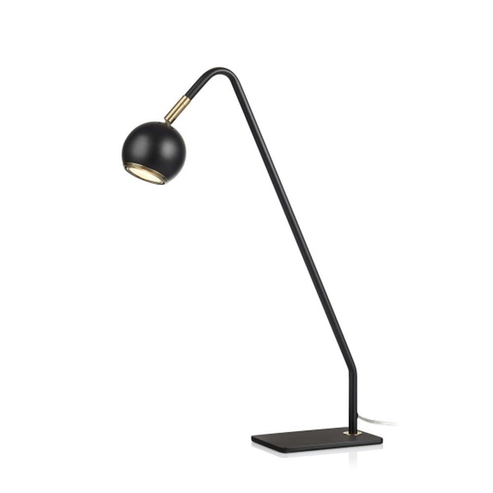 Černá stolní lampa Markslöjd Coco, výška 47 cm - Bonami.cz