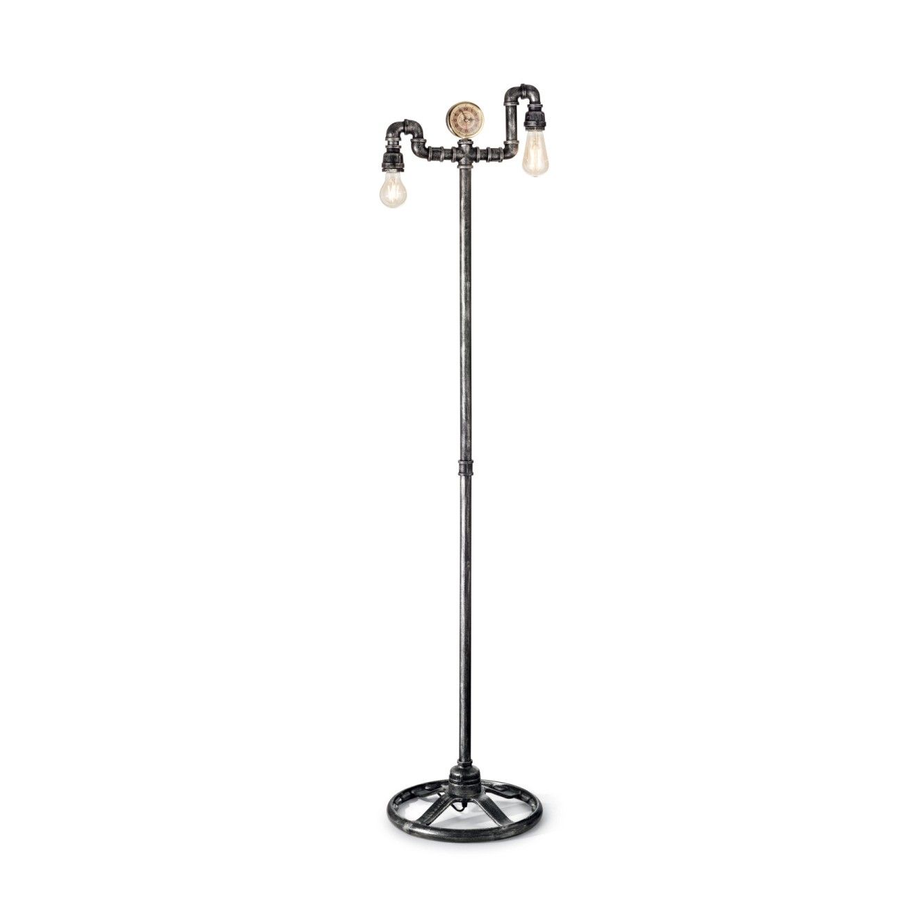 Ideal Lux 175348 stojací lampa Plumber 2x60W|E27 - Dekolamp s.r.o.