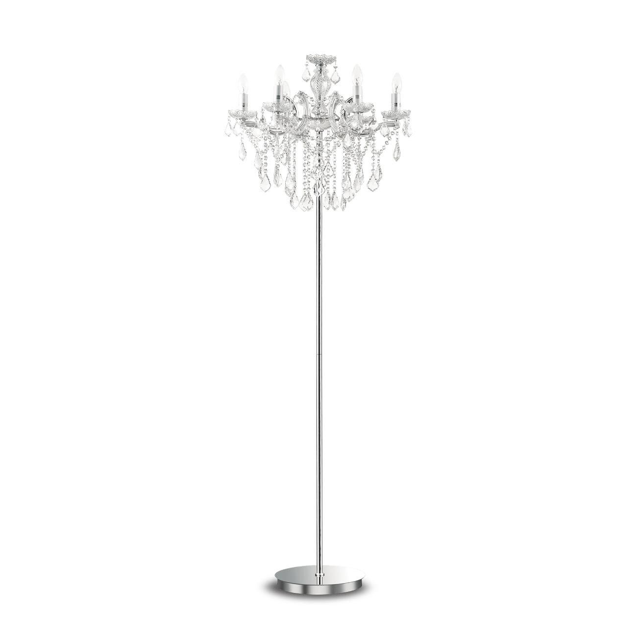 Ideal Lux 179902 stojací lampa Florian 6x40W|E14 - Dekolamp s.r.o.