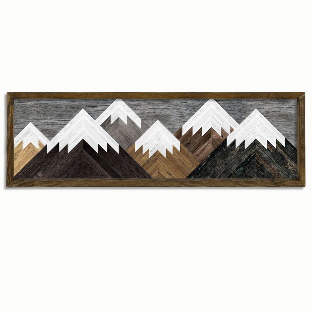 Nástěnný obraz Mountains, 120 x 35 cm - Bonami.cz