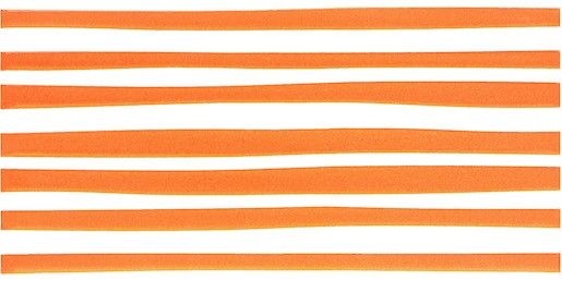 Dekor Fineza Happy oranžová 20x40 cm, lesk - Siko - koupelny - kuchyně