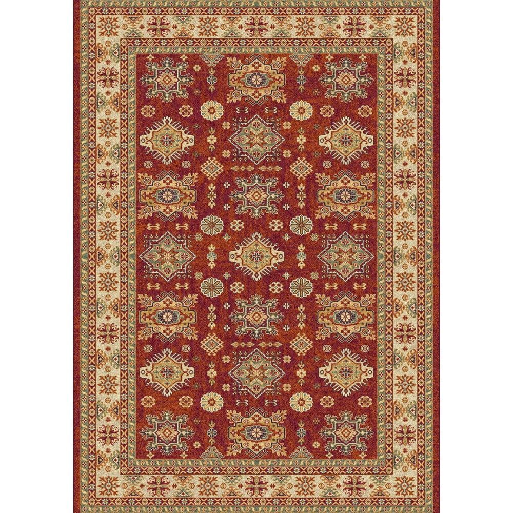 Hnědo-červený koberec Universal Terra Ornaments, 57 x 110 cm - Bonami.cz