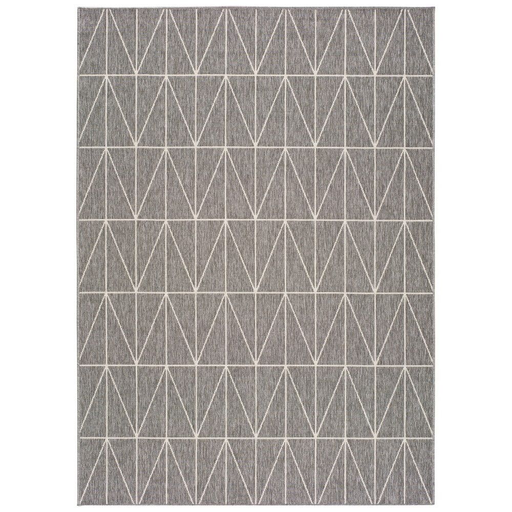 Šedý venkovní koberec Universal Nicol Casseto, 150 x 80 cm - Bonami.cz