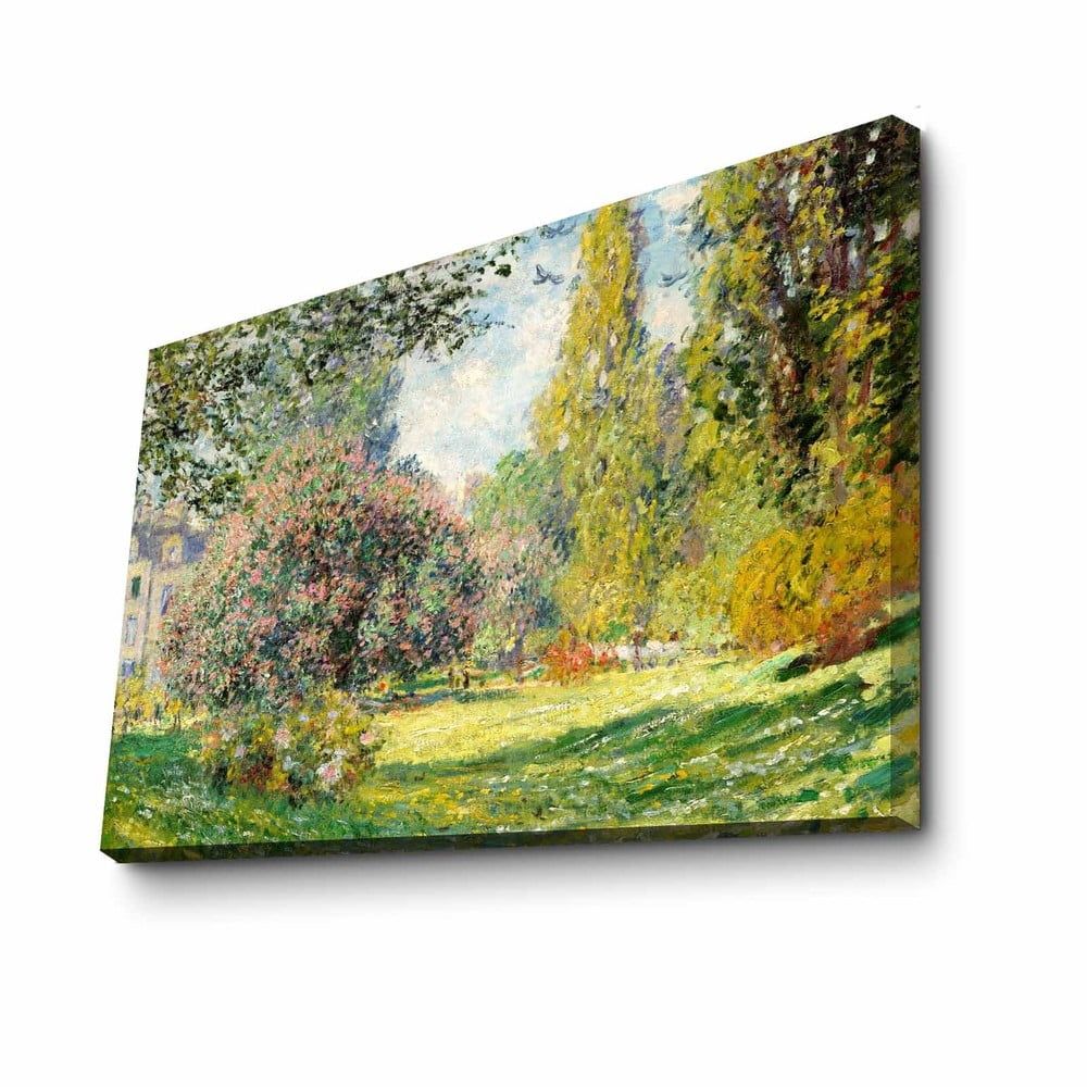 Nástěnná reprodukce na plátně Claude Monet, 100 x 70 cm - Bonami.cz