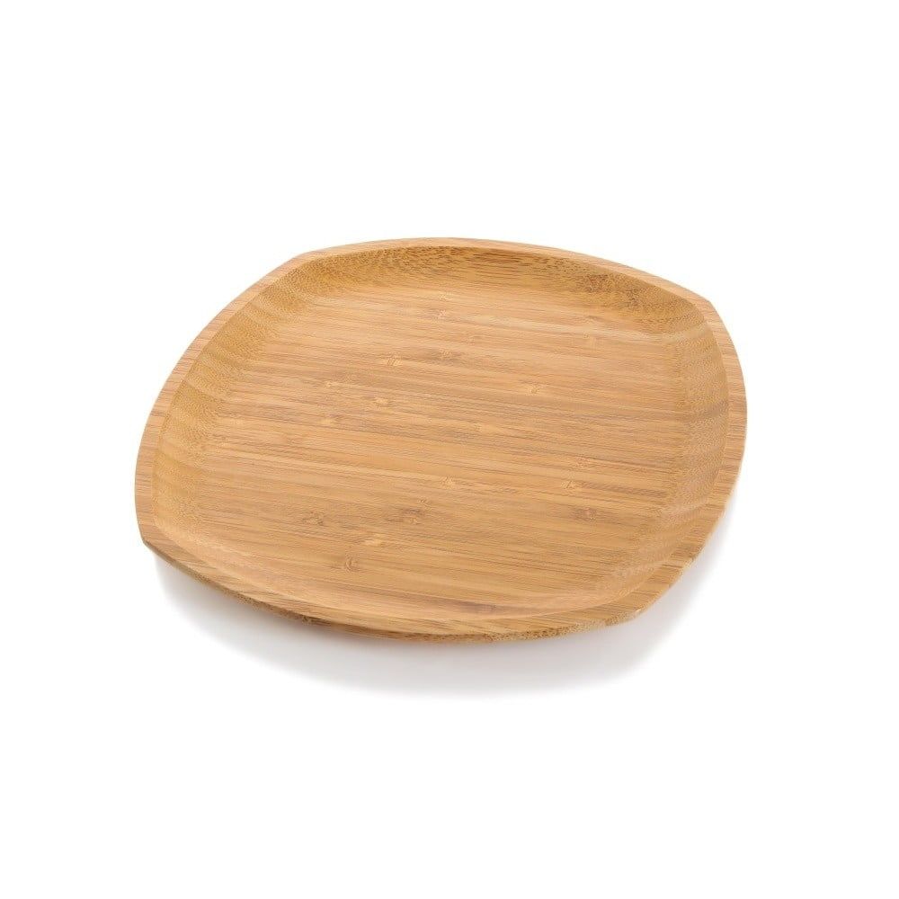 Bambusový talíř Bambum Penne Plate Square, ⌀ 25 cm - Bonami.cz