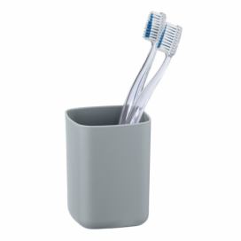 Wenko Kelímek na zubní kartáčky BARCELONA v šedé barvě, plastový