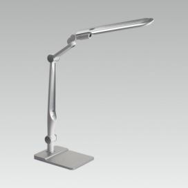 Prezent 31208 LED pracovní lampička na stůl Mentor 9W | 470lm | 3000-6500K - stříbrná
