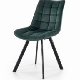Halmar židle K332 barevné provedení: tmavě zelená