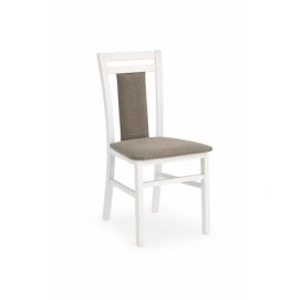 Židle do jídelny Hubert 8 bílá/čal. Inari 23