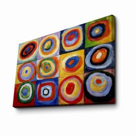 Wallity Reprodukce obrazu Vasilij Kandinskij 075 45 x 70 cm