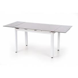 ALSTON stůl béžový/bílý