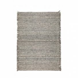 Šedo-modrý koberec ZUIVER FRILLS 170 x 240 cm