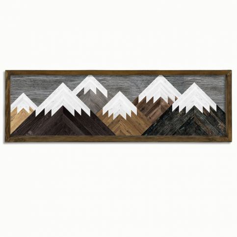 Nástěnný obraz Mountains, 120 x 35 cm Bonami.cz