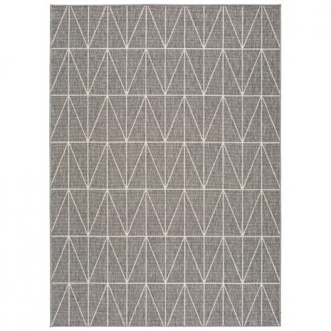 Šedý venkovní koberec Universal Nicol Casseto, 150 x 80 cm Bonami.cz