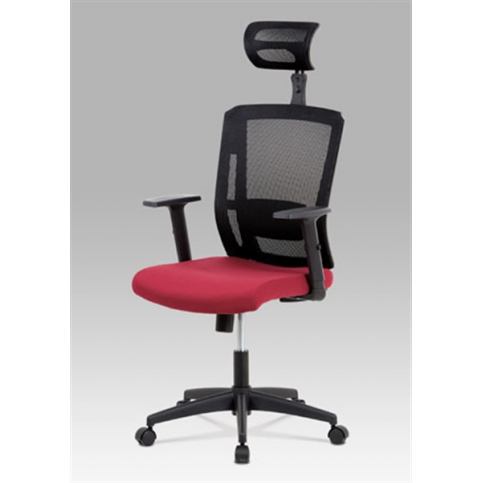 Kancelářská židle KA-B1076 BOR (houpací mech., kříž plast) - Rafni