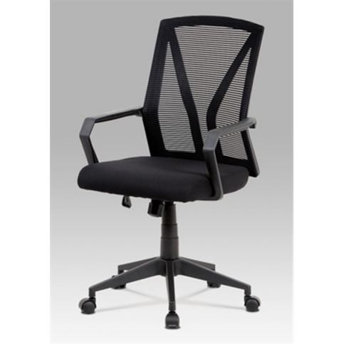 Kancelářská židle KA-C853 BK (houpací mech., kříž plast) - Rafni