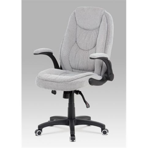 Kancelářská židle KA-G303 SIL2 (synchronní mech., kříž plast) - Rafni