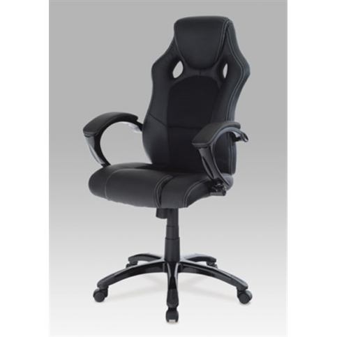 Kancelářská židle KA-N157 BK (houpací mechanismus) - Rafni