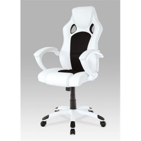 Kancelářská židle KA-N157 BKW (houpací mechanismus) - Rafni
