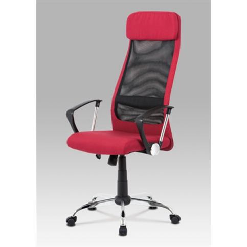 Kancelářská židle KA-V206 BOR (houpací mech., kříž chrom) - Rafni