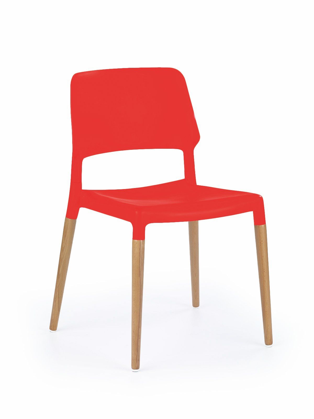 K163 židle červený (1p=4szt) Halmar  - Nabytek-Bogart.cz