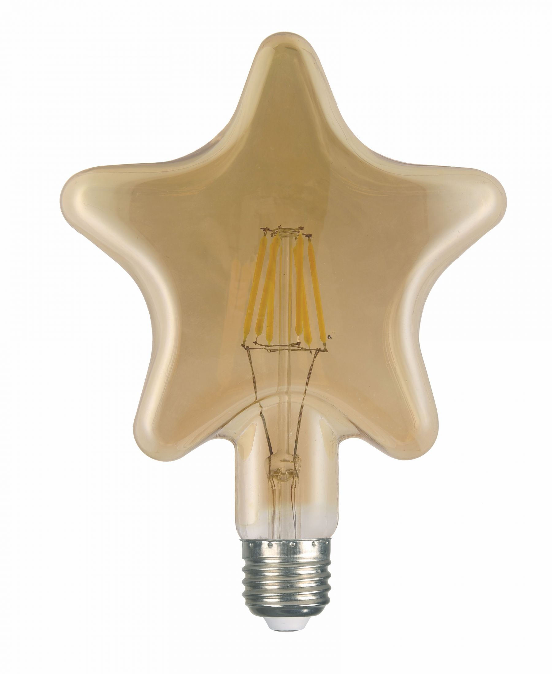 Diolamp Retro LED žárovka Star Gold - STERIXretro