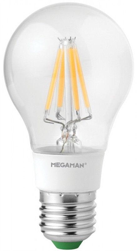 MEGAMAN LED filament.bulb A60 5.5W/40W E27 2700K 470lm Dim 15Y retro LED žárovka - STERIXretro