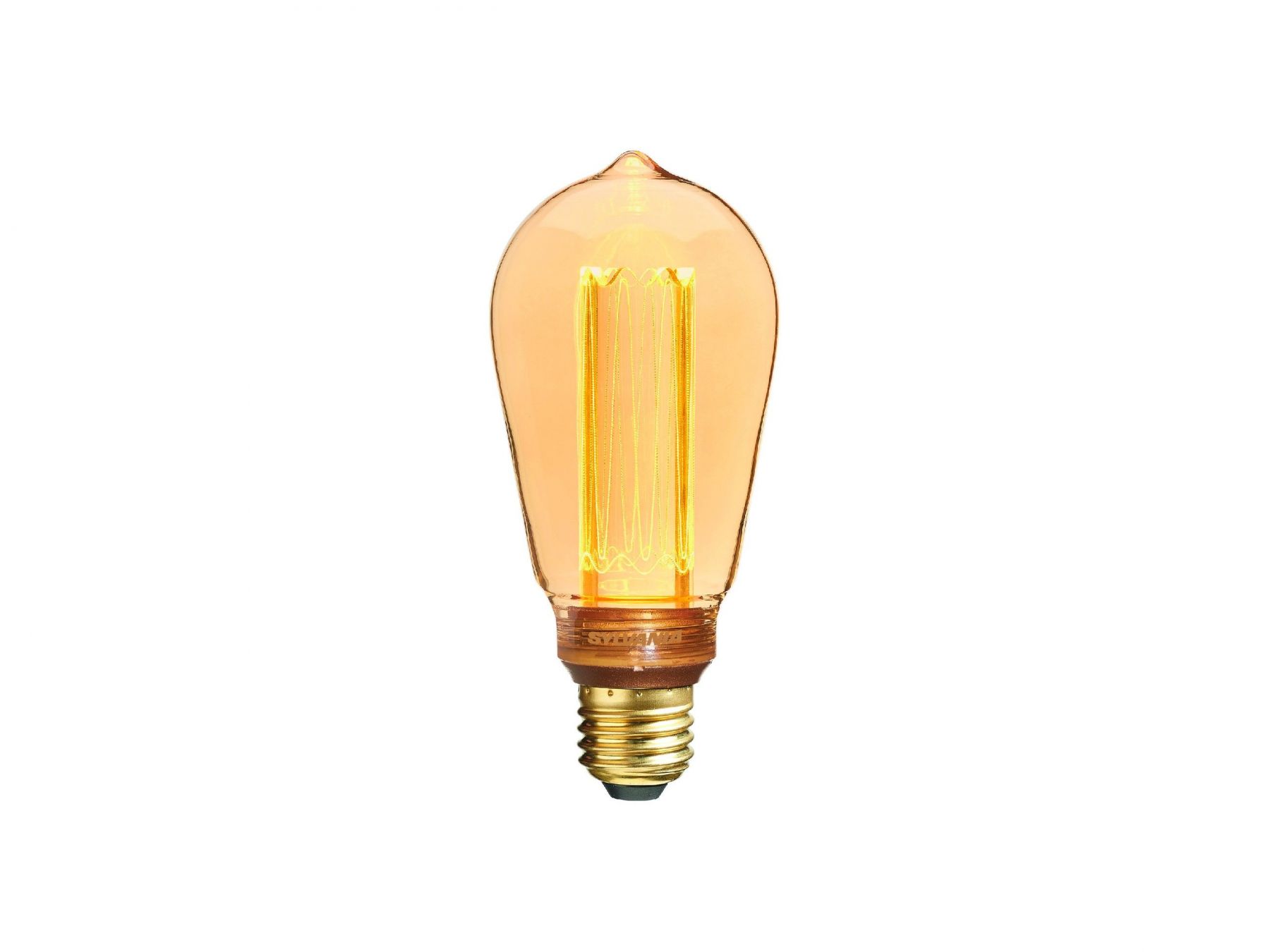 Sylvania 0029905 LED žárovka 1x2,5W | E27 | 125lm | 2000K - zlatá - Dekolamp s.r.o.