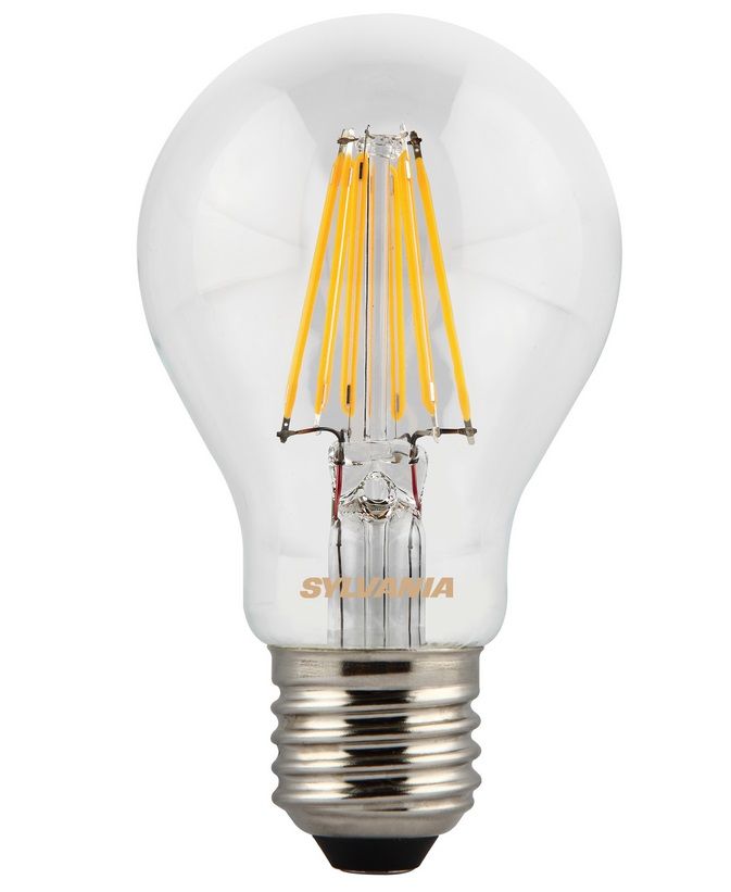 Sylvania 0027330 LED žárovka filament 1x8W | E27 | 1055lm | 4000K - čirá - Dekolamp s.r.o.