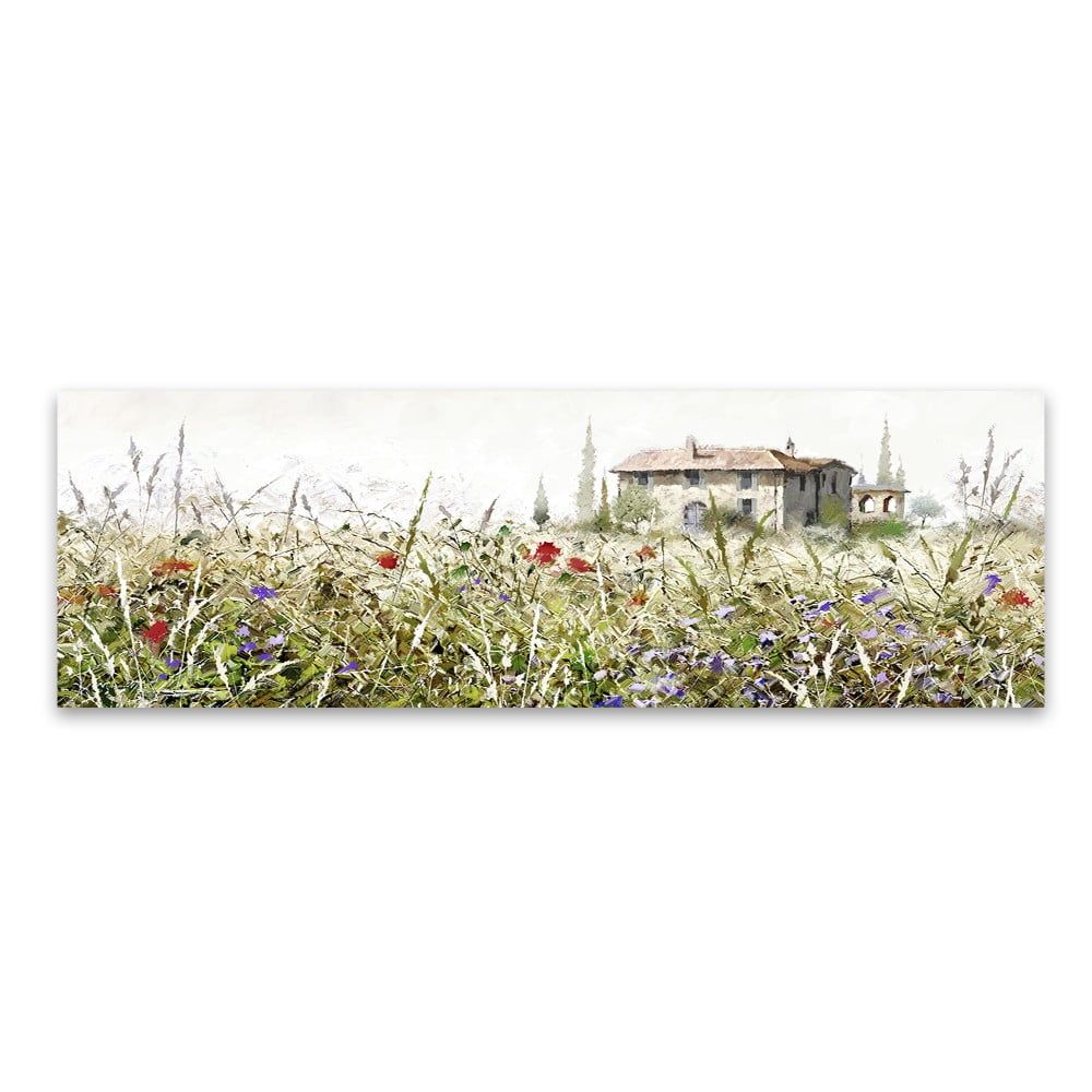 Obraz na plátně Styler Grasses, 140 x 45 cm - Bonami.cz