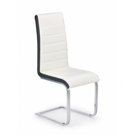 Židle K132 bílý / černý