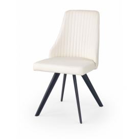 Židle K206 bílá / černá