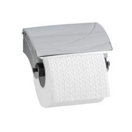 Nástěnný držák s krytem na toaletní papír Wenko Basic