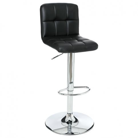 Atmosphera Barová stolička s opěradlem, pohodlná židle s nastavitelnou výškou - EMAKO.CZ s.r.o.