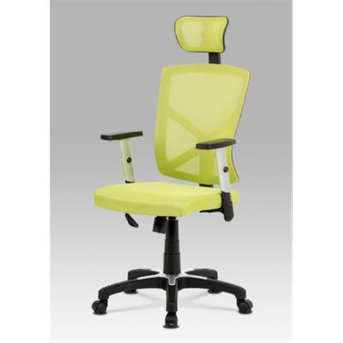 Kancelářská židle KA-H104 GRN (houpací mech., kříž plast) - Rafni