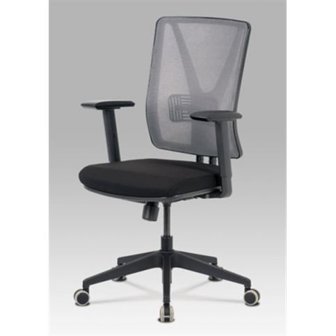 Kancelářská židle KA-M01 GREY (houpací mech., kříž plast) - Rafni
