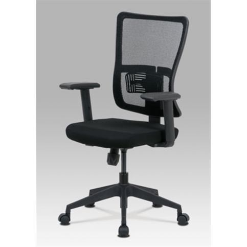Kancelářská židle KA-M02 BK (houpací mech., kříž plast) - Rafni